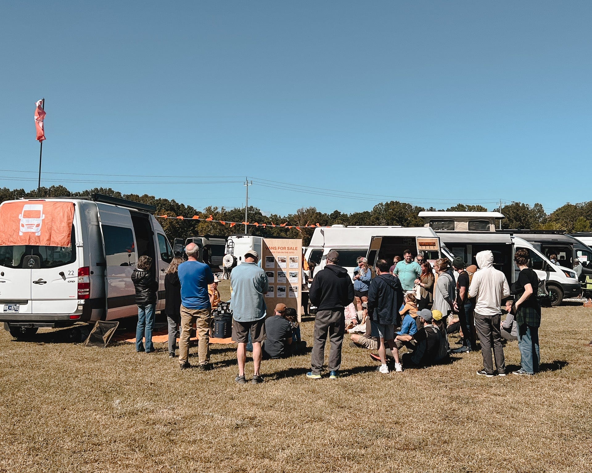Community camping at Backcountry Offroad Expo, the fireside social heart of the weekend