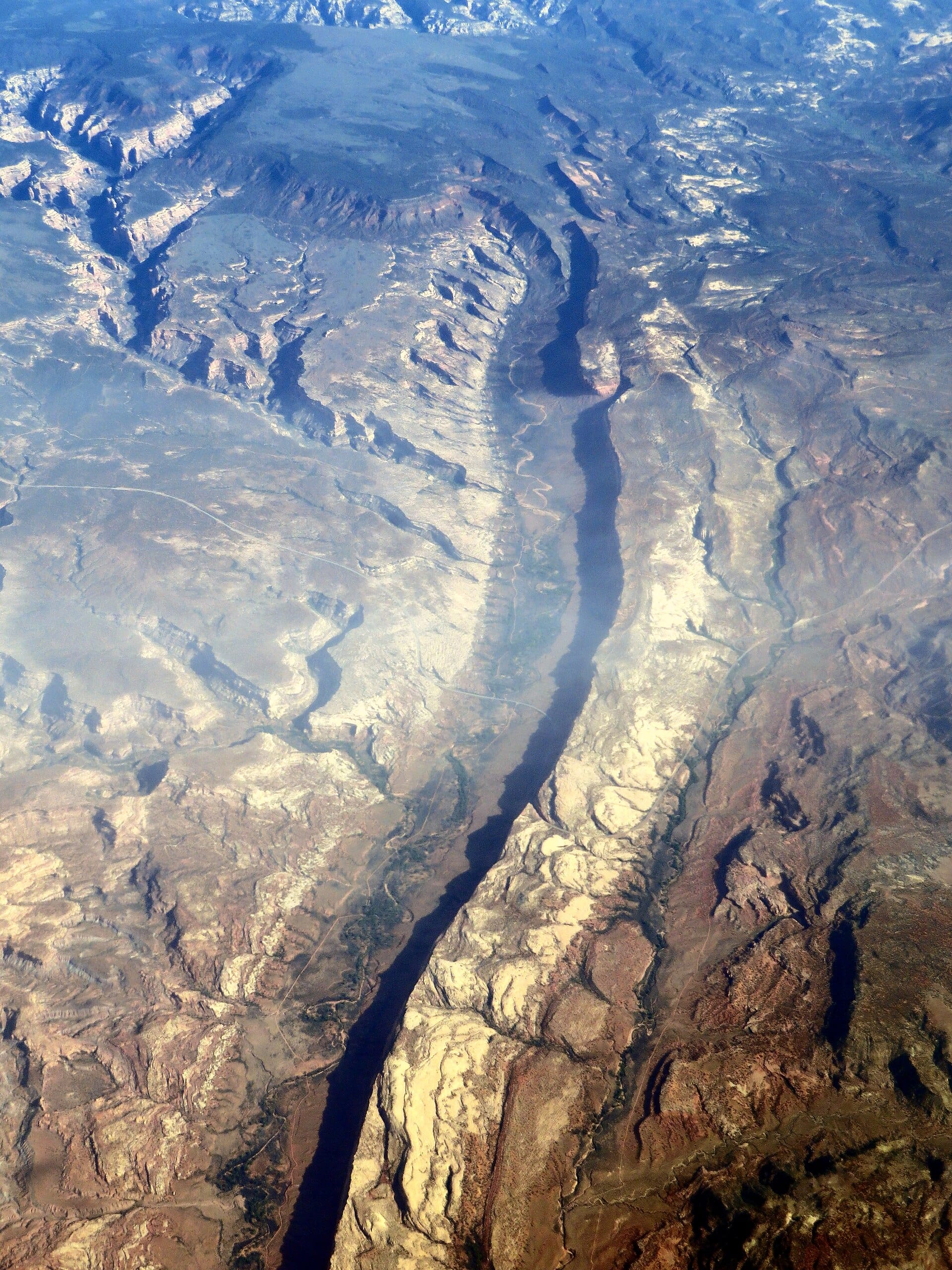 Comb Wash in southeastern Utah - a dry wash corridor that runs hard during summer monsoons.