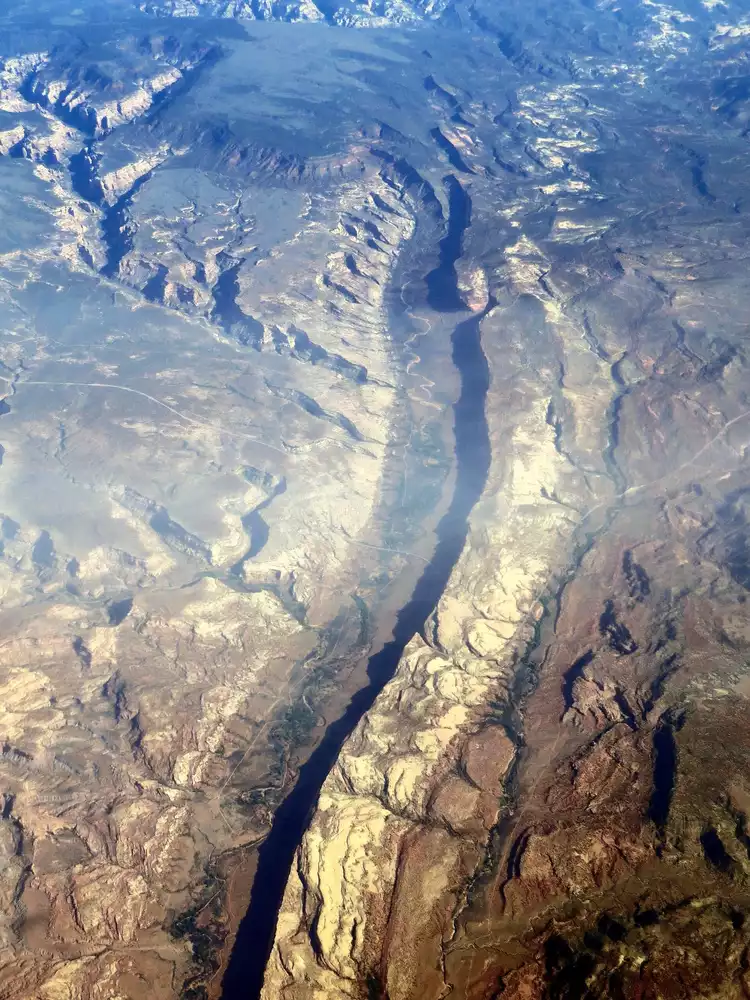 Comb Wash in southeastern Utah - a dry wash corridor that runs hard during summer monsoons.