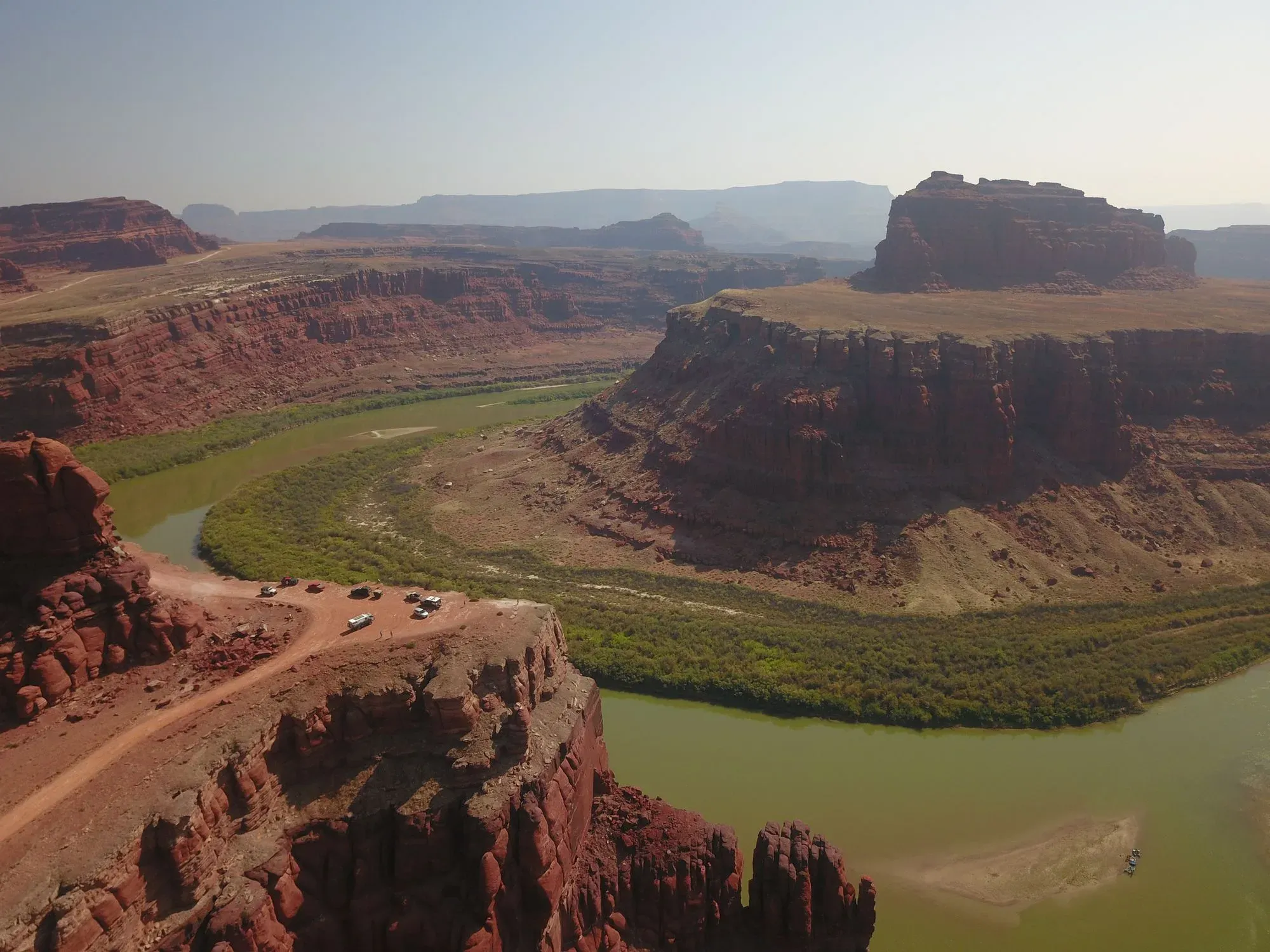 Bottom of the Shafer Trail