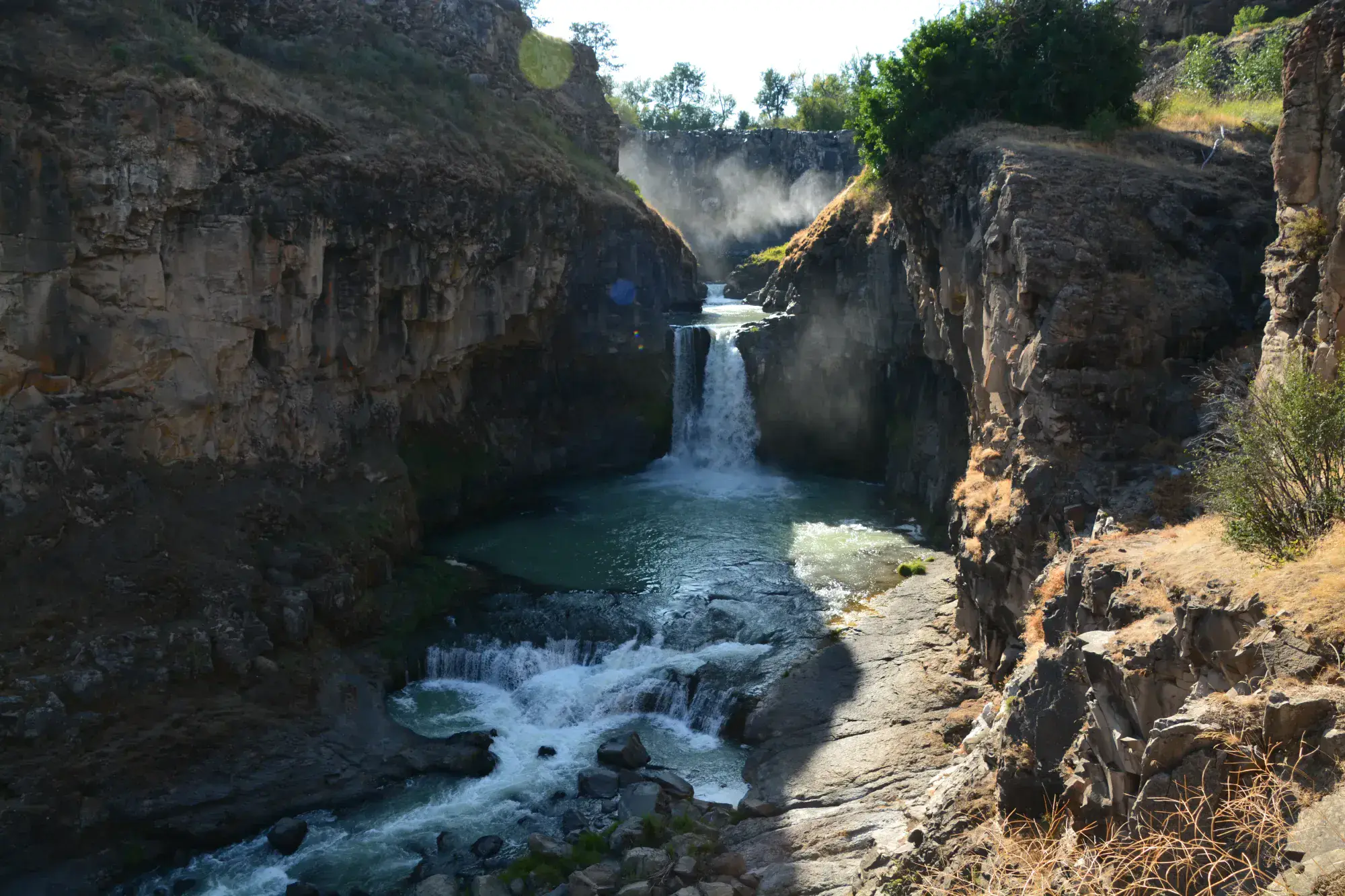 Best place to photograph White River Falls