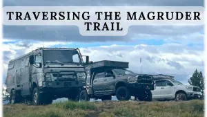 A stop along the Magruder Trail